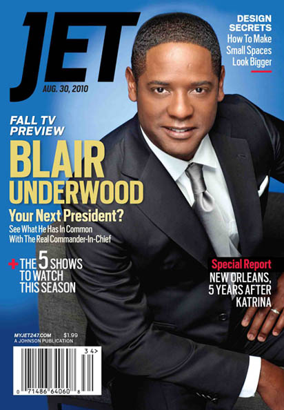 Blair Underwood on the cover of JET Magazine