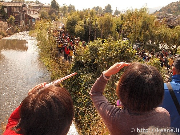 Old meets new in Lijiang during the COART international artists festival