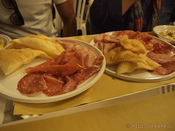 Artisti in Piazza - Meat from Emilia-Romagna and gnocco fritto