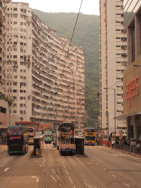 Riding the Historic Double Decker Tram in Hong Kong