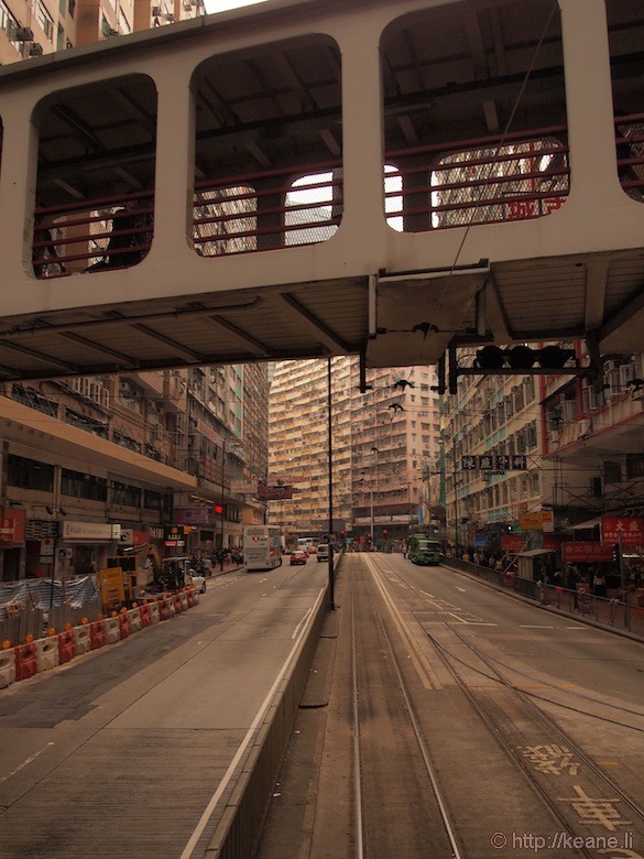 Riding the Historic Double Decker Tram in Hong Kong