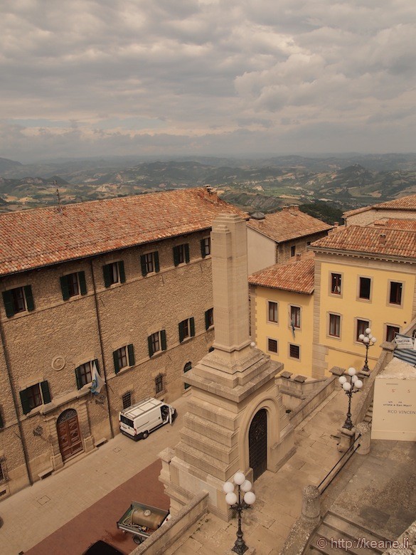 View from the top of San Marino