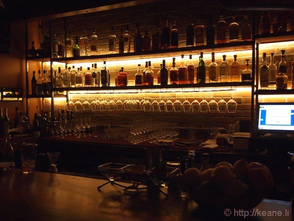 Grand Opening of Muka in San Francisco - Illuminated Bar at Night