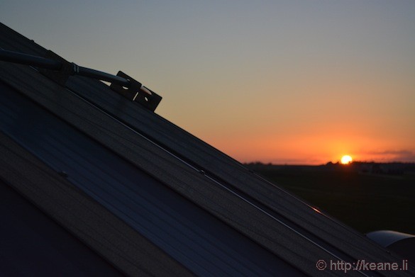 Sunset in Decorah, IA