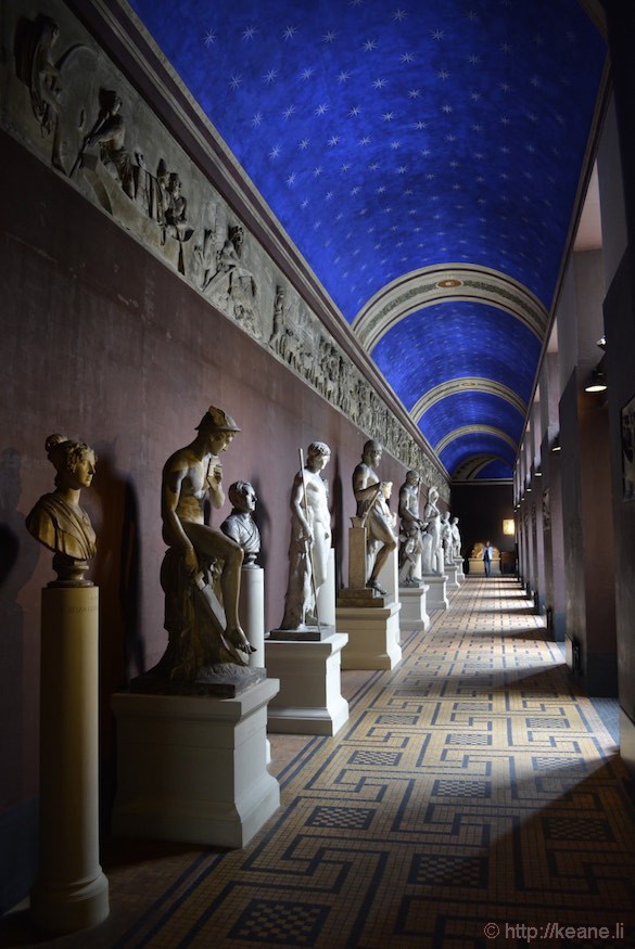 Hallway and Statues in Thorvaldsens Museum