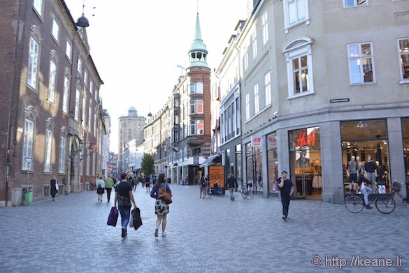 Shopping in Downtown Copenhagen