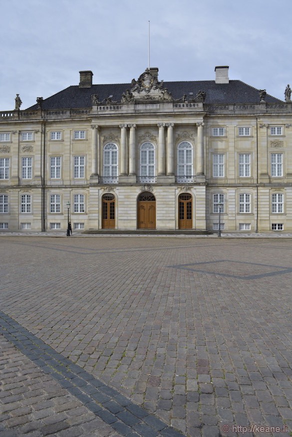 Amalienborg Palace in Denmark