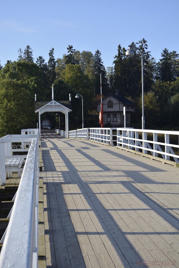 Bridge in the Seurasaari Open-Air Museum in Helsinki