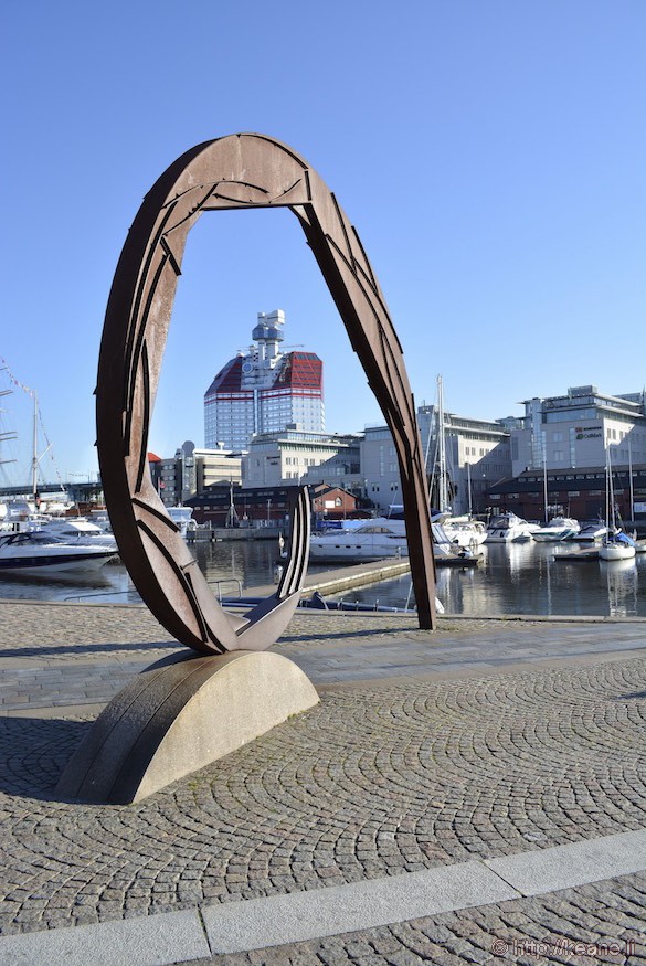 Sculpture by Göteborg Opera in Gothenburg