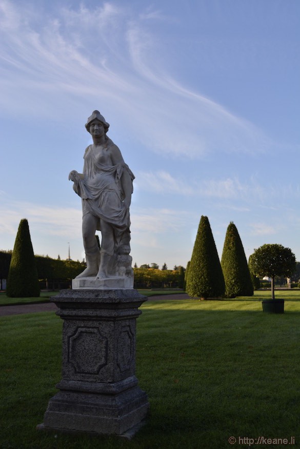 Statue in Peterhof Palace Gardens