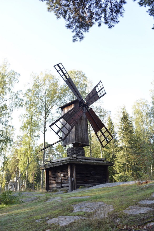 Windmill at the Seurasaari Open-Air Museum in Helsinki