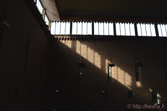 Dramatic Lighting in Stockholm City Hall