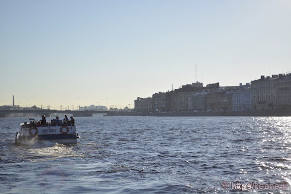 Ferry in St. Petersburg