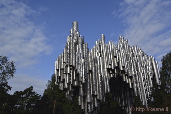 Jean Sibelius Monument at Sibelius Park