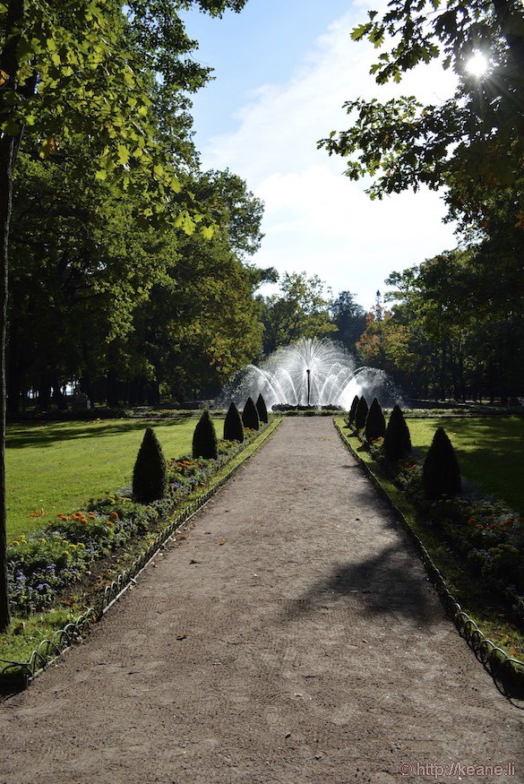 Peterhof Palace Gardens and Fountain