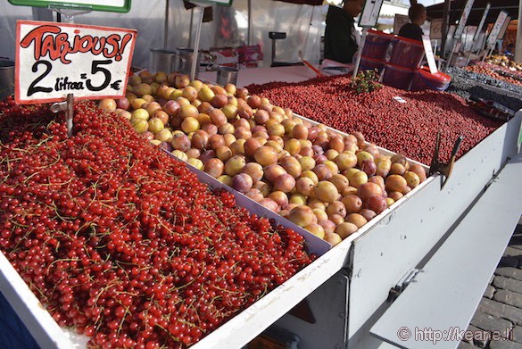 Fruits at Market Square in Helsinki