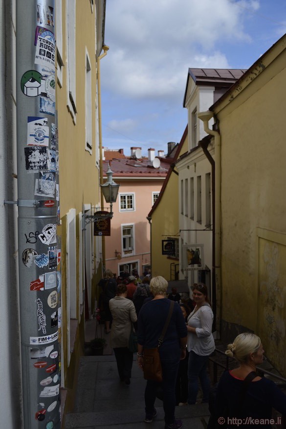 Historic Tallinn Alleyway