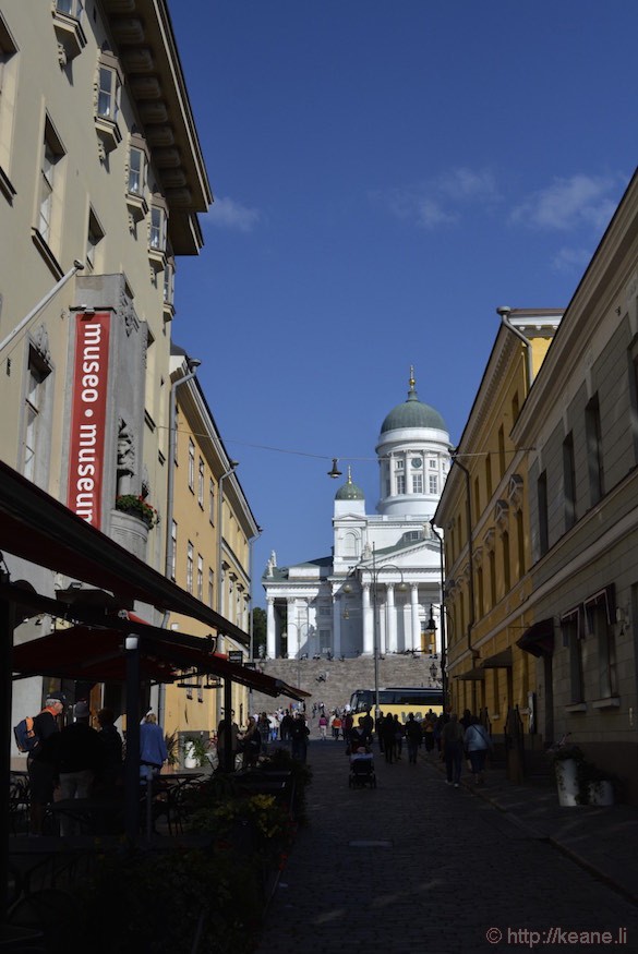 Walkway to Helsinki Cathedral