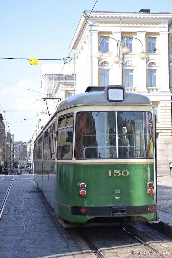 Streetcar in Helsinki