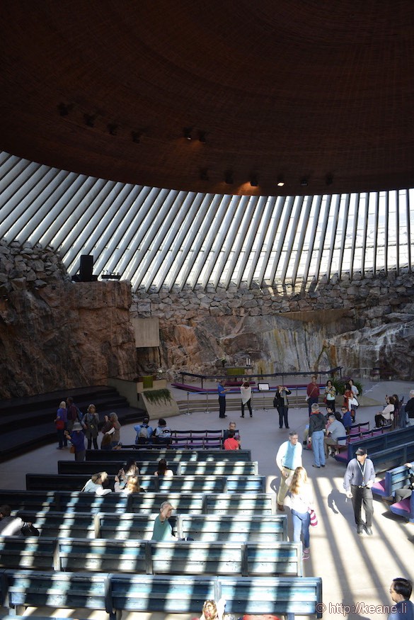 Temppeliaukio Church, the Rock Church in Helsinki