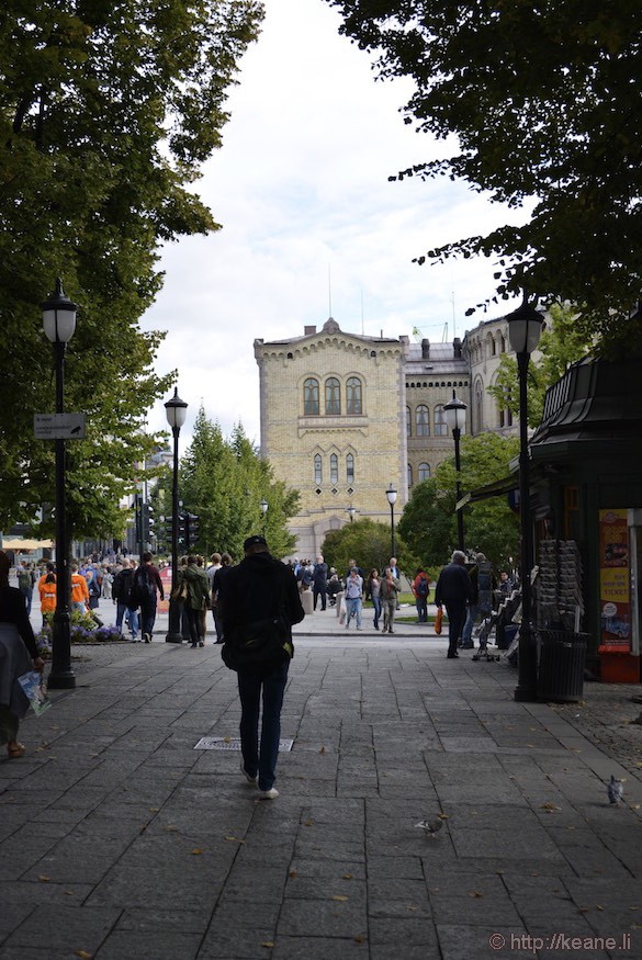 Downtown Oslo, Norway