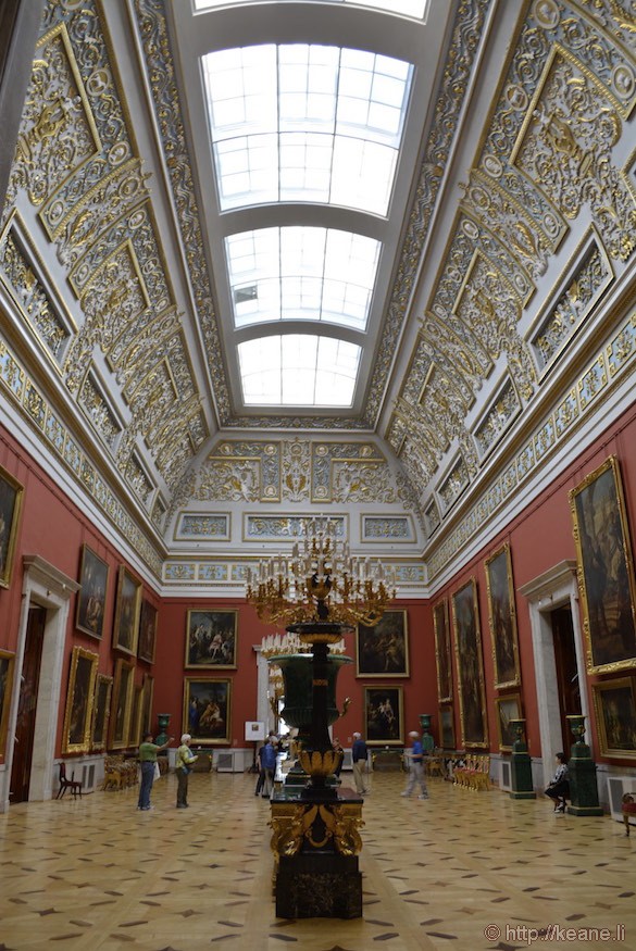 Gallery in the Hermitage