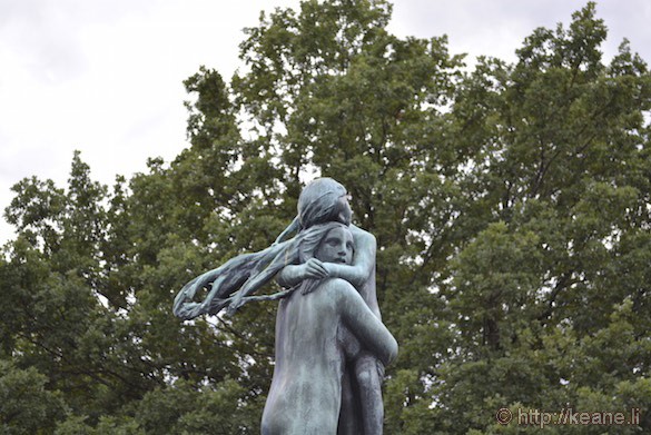 Gustav Vigeland Sculpture in Frogner Park in Oslo