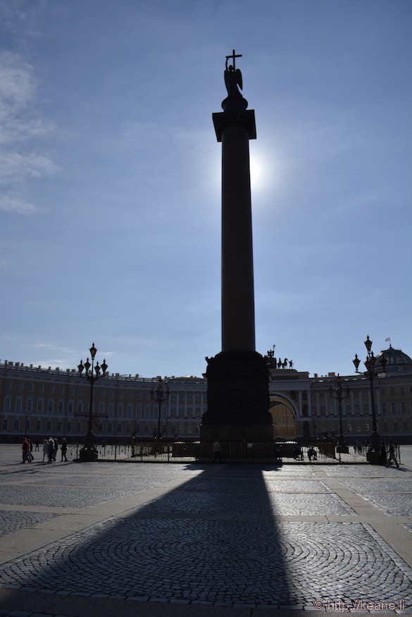 Alexander Column in St. Petersburg