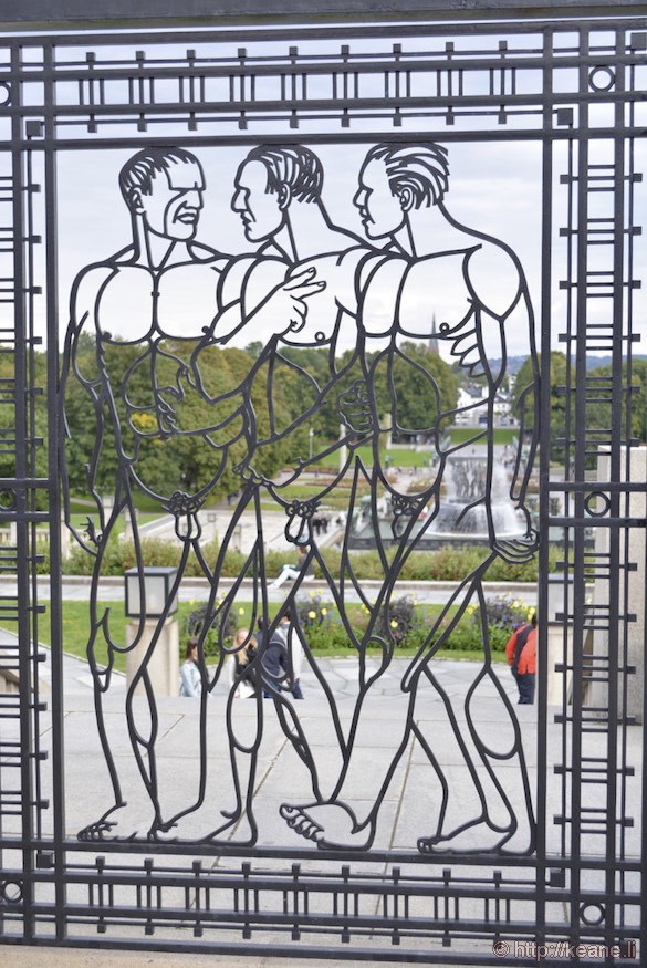 Gustav Vigeland Art in Frogner Park in Oslo