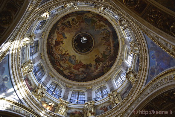 St. Isaac's Cathedral in St. Petersburg