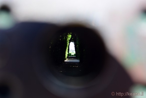 Through the "Keyhole" on Aventino