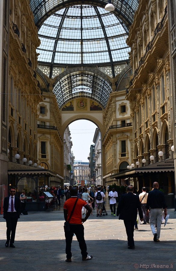 Galleria Vittorio Emanuele II in Milan