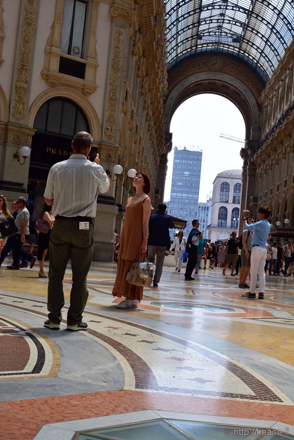 Galleria Vittorio Emanuele II in Milan