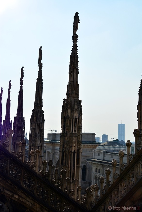 Terrazze del Duomo in Milan