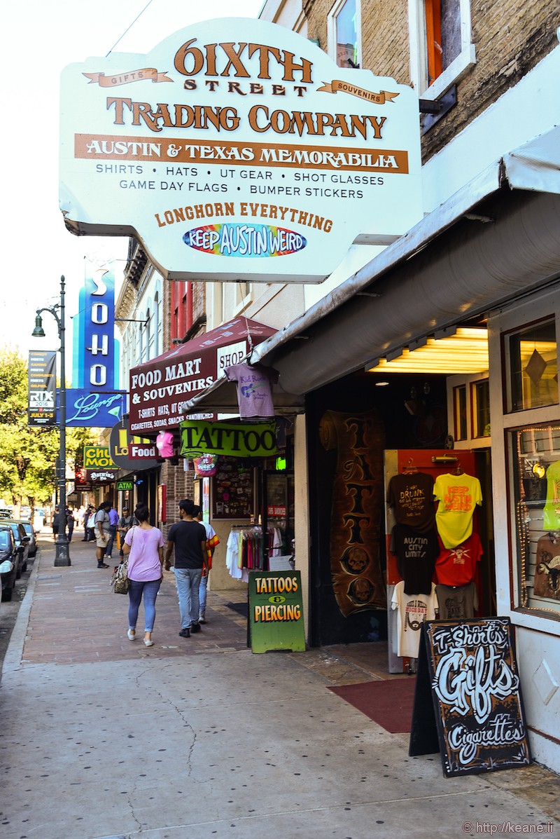 Dirty Sixth Street in Austin