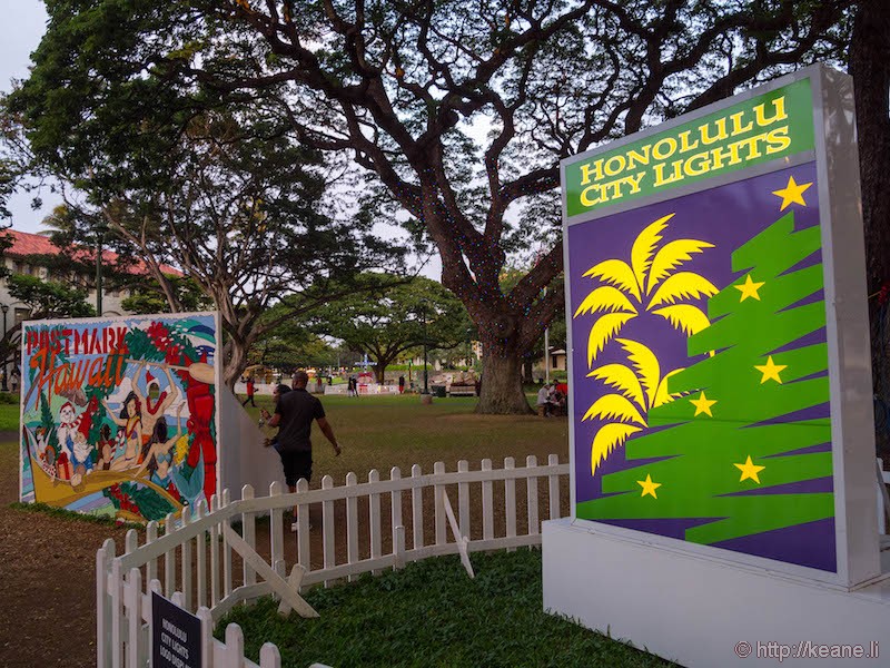 Honolulu City Lights 2016 at Honolulu Hale