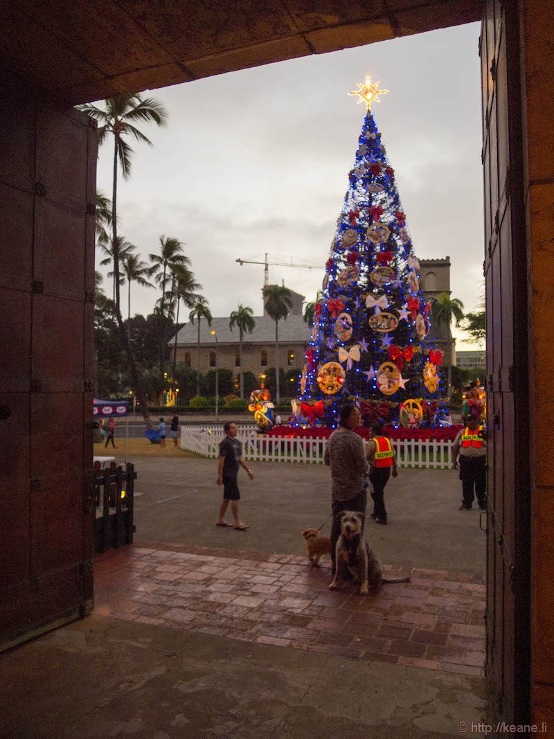 Honolulu City Lights 2016 at Honolulu Hale