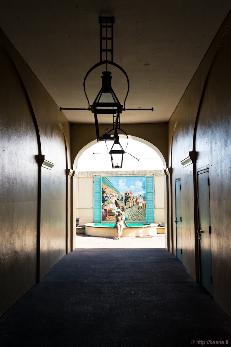 Courtyard in New Orleans