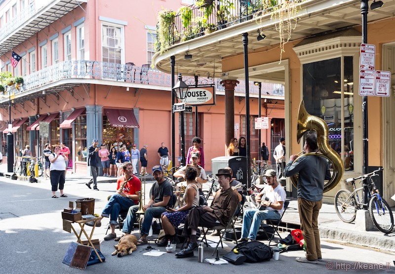 Street Musicians on Royal Street