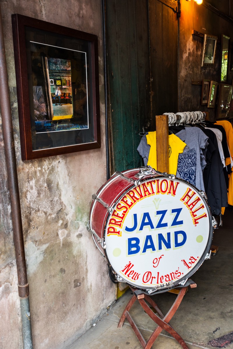 The Preservation Hall in New Orleans