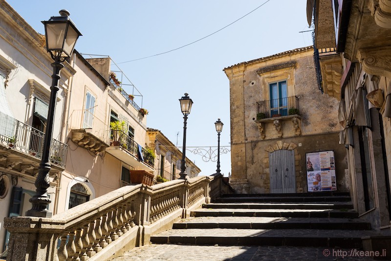 On the Street in Palazzolo Acreide