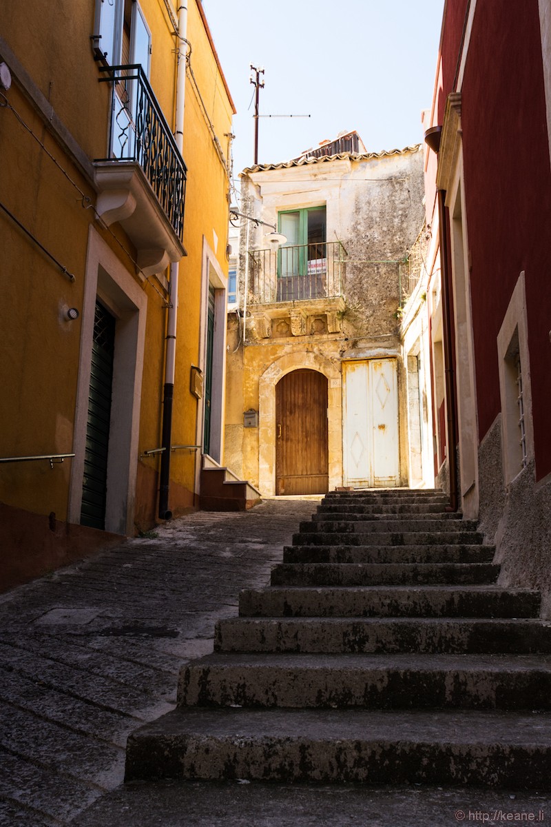 On the Street in Palazzolo Acreide