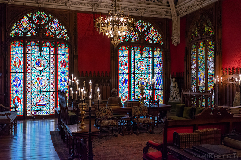 Inside the Marble House in Newport