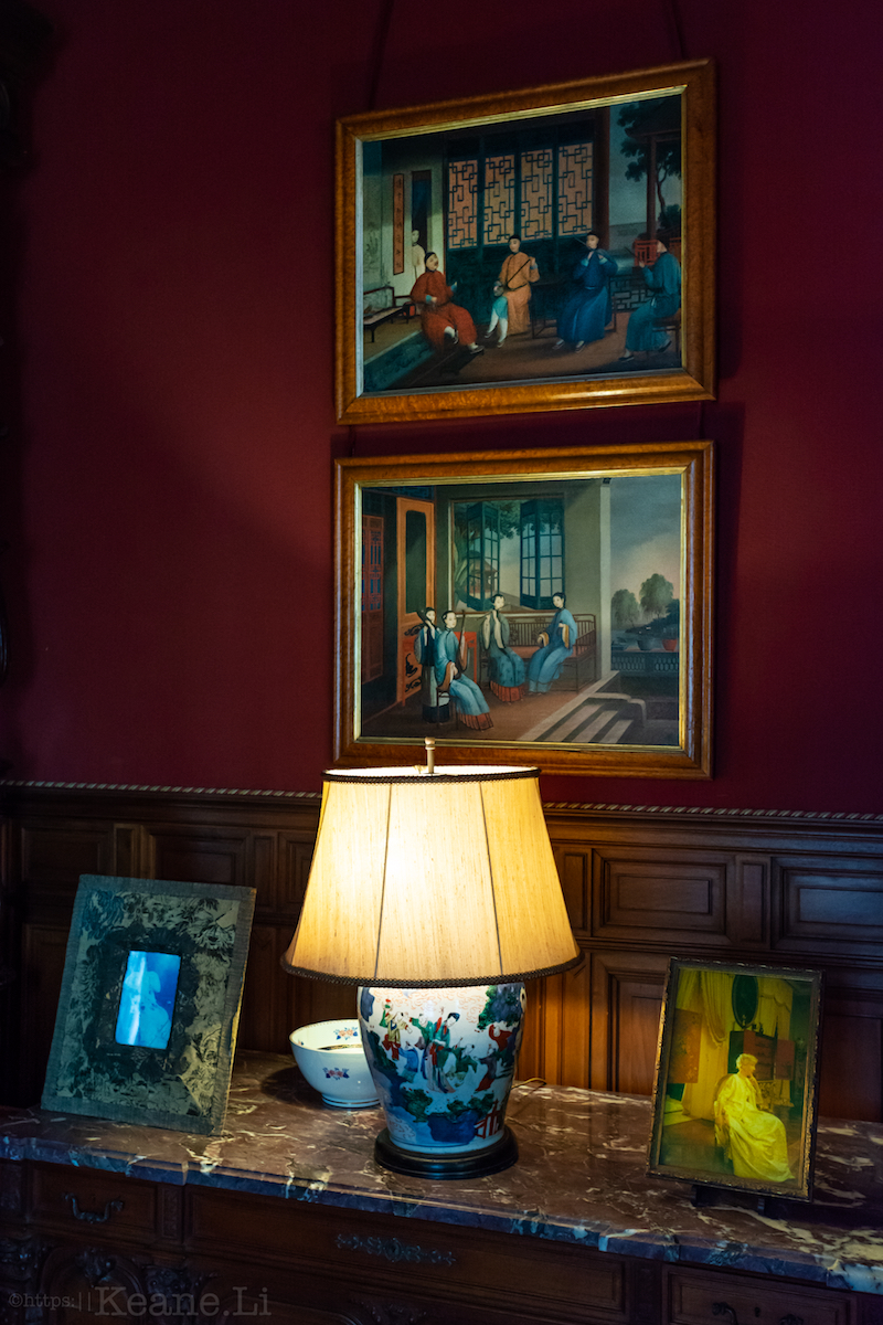 Inside the Marble House in Newport