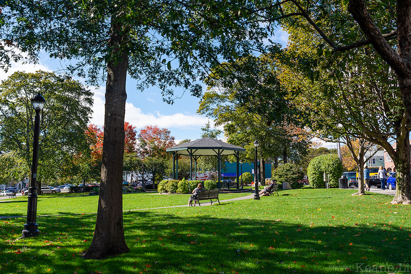 Village Green in Bar Harbor