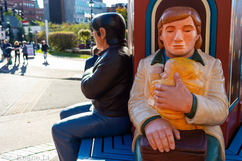 Statue in Saint John, New Brunswick